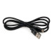 Дата кабель USB 2.0 AM to Micro 5P 1m nylon black Vinga (VCPDCMNB1BK) – Vinga (вид 2)