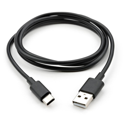 Дата кабель USB 2.0 AM to Type-C PVC 1m black Vinga (VCPDCTC1BK) – Vinga (вид 1)