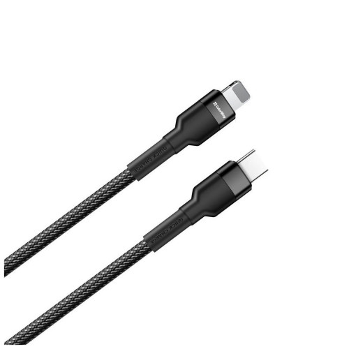 Дата кабель USB-C to Lightning 0.3m 3А black ColorWay (CW-CBPDCL054-BK) – ColorWay (вид 1)