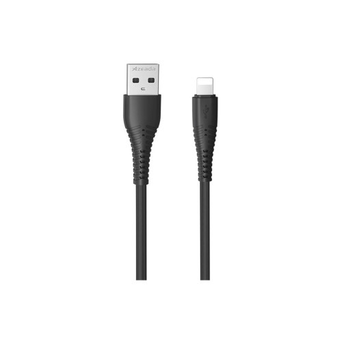 Дата кабель USB 2.0 AM to Lightning PD-B85a Black Proda (PD-B85i-BK) – Proda