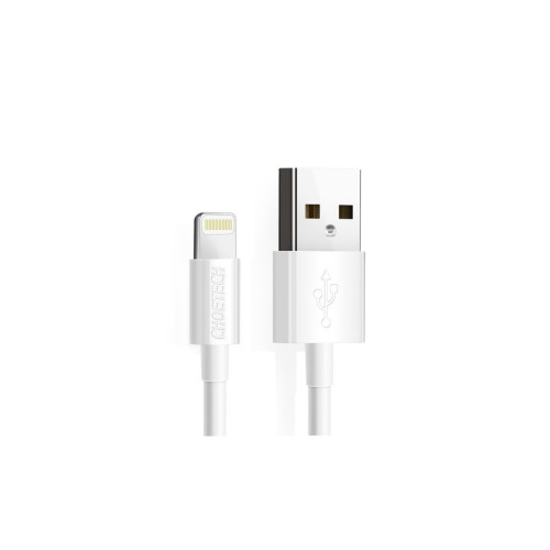 Дата кабель USB 2.0 AM to Lightning 1.8m 2.1A MFI White Choetech (IP0027-WH) – Choetech