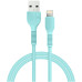 Дата кабель USB 2.0 AM to Lightning 1.2m AL-CBCOLOR-L1MT Mint ACCLAB (1283126518195) – ACCLAB
