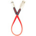Дата кабель USB 2.0 AM to Lightning 0.25m red Dengos (PLS-L-SHRT-PLSK-RED) – DENGOS