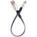 Дата кабель USB 2.0 AM to Micro 5P 0.25m gray Dengos (PLS-M-SHRT-PLSK-GREY) – DENGOS