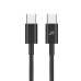 Дата кабель USB-C to USB-C 1.0m 20W CC-03B Black Grand-X (CC-03B) – Grand-X