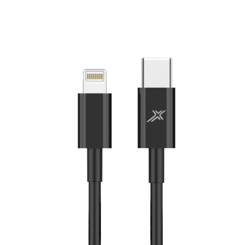 Дата кабель USB-C to Lightning 12W CL-03B Black Grand-X (CL-03B) – Grand-X