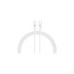 Дата кабель USB-C to USB-C 1.2.0m ABMM093L white Armorstandart (ARM64300) – Armorstandart