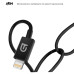 Дата кабель USB-C to Lightning 1.0m AMQGJ2B black Armorstandart (ARM64293) – Armorstandart (вид 1)