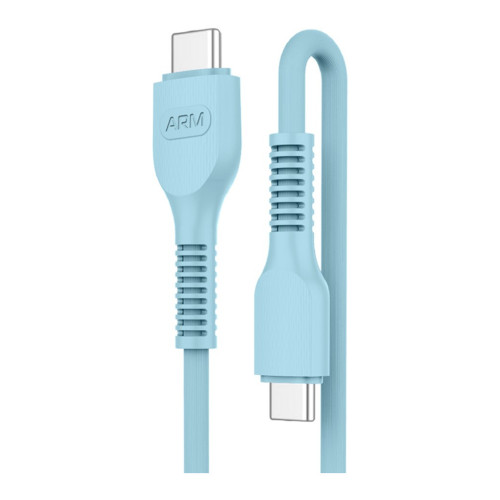 Дата кабель USB-C to USB-C 1.0m AR88 3A blue Armorstandart (ARM65292) – Armorstandart
