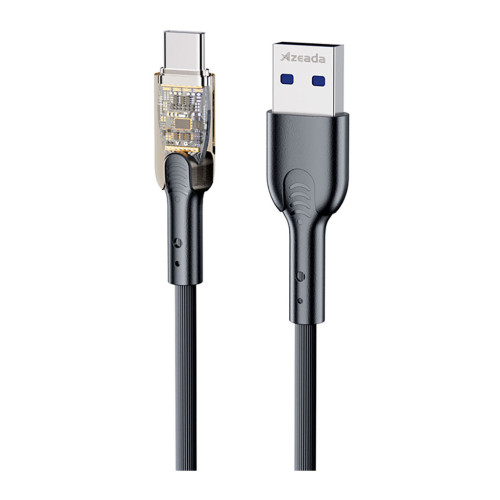 Дата кабель USB 2.0 AM to Type-C Azeada Seeman PD-B94a 3A Proda (PD-B94a-BK) – Proda (вид 1)
