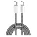 Дата кабель USB-C to USB-C 1.0m 60W 3.0А black ColorWay (CW-CBPDCC061-BK) – ColorWay