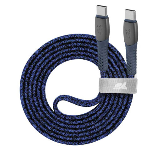 Дата кабель USB-C to USB-C 1.2m USB 2.0 3А 60W blue RivaCase (PS6105 BL12) – RivaCase