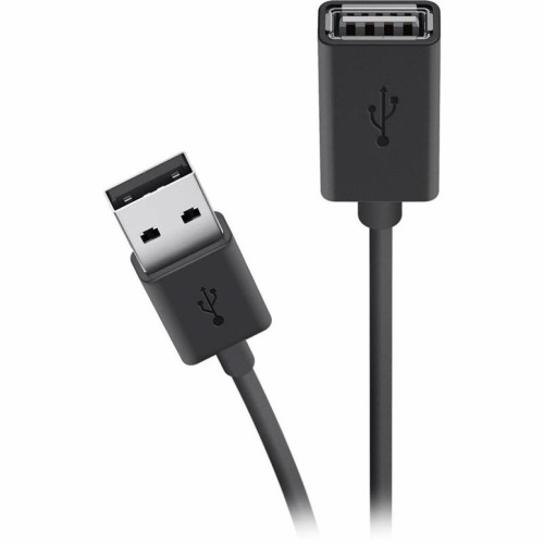 Дата кабель USB 2.0 AM/AF Extension cable 4.8m black Belkin (F3U153BT4.8M) – Belkin