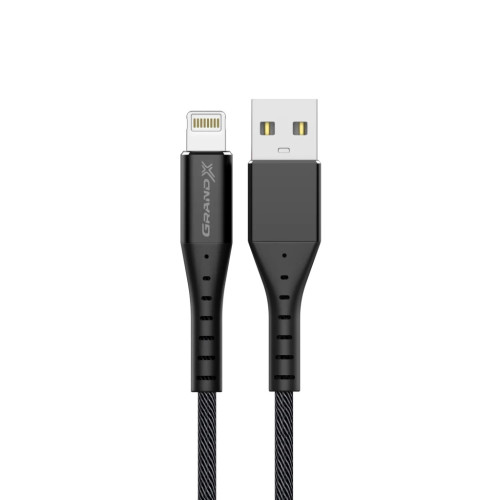 Дата кабель USB 2.0 AM to Lightning 1.2m FL-12B Grand-X (FL-12B) – Grand-X