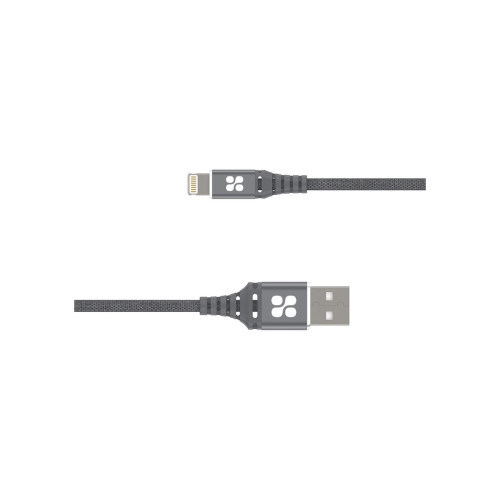 Дата кабель USB 2.0 AM to Lightning ervelink-i.grey Promate (nervelink-i.grey) – Promate