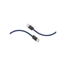 Дата кабель USB-C to USB-C ecoline-cc200.navy Promate (ecoline-cc200.navy)