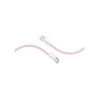 Дата кабель USB-C to USB-C ecoline-cc200.pink Promate (ecoline-cc200.pink)