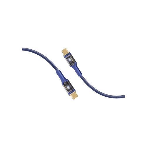 Дата кабель USB-C to USB-C lucidline-cc120.navy Promate (lucidline-cc120.navy) – Promate