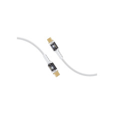 Дата кабель USB-C to USB-C lucidline-cc120.white Promate (lucidline-cc120.white)