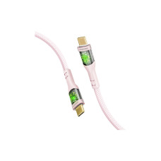 Дата кабель USB-C to USB-C transline-cc200.pink Promate (transline-cc200.pink)