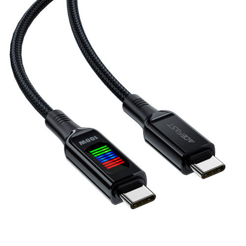 Дата кабель USB-C to USB-C 1.2m 100W with display C7-03 Acefast (6974316282778) – Acefast (вид 1)