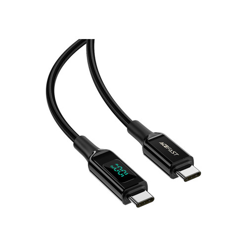 Дата кабель USB-C to USB-C 2.0m 100W with display C6-03 Acefast (6974316281054) – Acefast (вид 1)