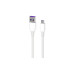 Дата кабель USB 2.0 AM to Micro 5P 1.0m Glow white 2E (2E-CCAM-WH_) – 2E