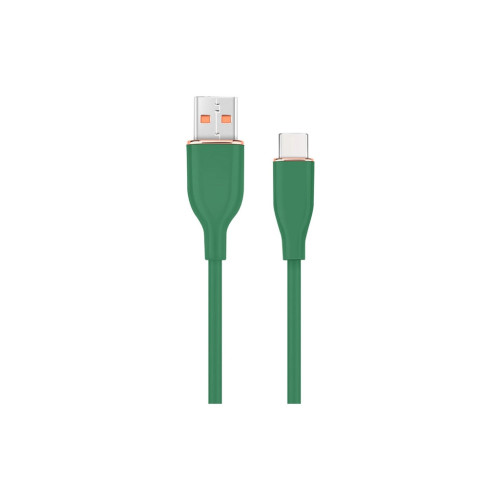 Дата кабель USB 2.0 AM to USB-C 1.5m 2.1A Cablexpert (CC-USB2S-AMCM-1.5M-G) – Cablexpert