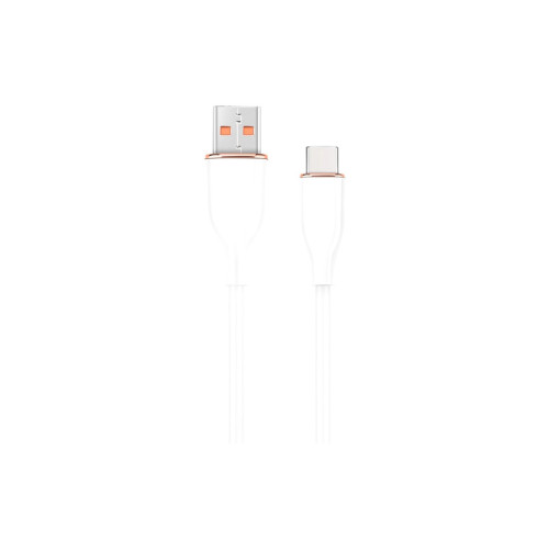Дата кабель USB 2.0 AM to USB-C 1.5m 2.1A Cablexpert (CC-USB2S-AMCM-1.5M-W) – Cablexpert