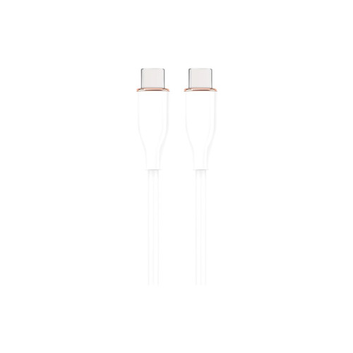 Дата кабель USB-C to USB-C 1.5m 3A Cablexpert (CC-USB2S-CMCM-1.5M-W) – Cablexpert