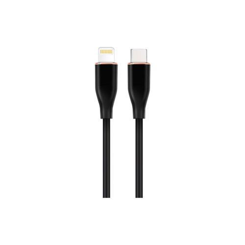 Дата кабель USB 2.0 AM to Lightning 1.5m 2.25A Cablexpert (CC-USB2S-CM8PM-1.5M-BK) – Cablexpert