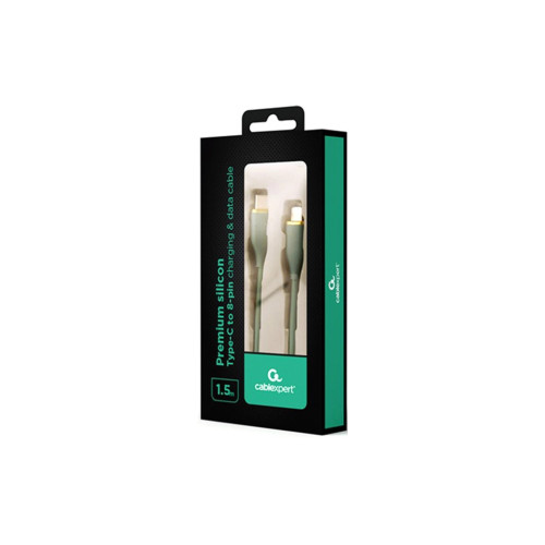 Дата кабель USB 2.0 AM to Lightning 1.5m 2.25A Cablexpert (CC-USB2S-CM8PM-1.5M-G) – Cablexpert (вид 1)