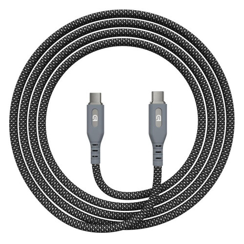 Дата кабель USB-C to USB-C 1.0m Magnetic 60W Black Armorstandart (ARM75513) – Armorstandart