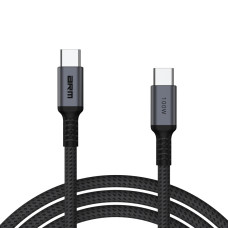 Дата кабель USB-C to USB-C 2.0m PD 100W black-grey Armorstandart (ARM69371)