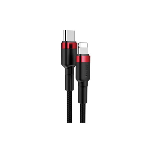 Дата кабель USB-C to Lightning 1.0m Cafule PD 20W red+black Baseus (CATLKLF-91) – Baseus (вид 1)