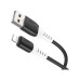 Дата кабель USB 2.0 AM to Lightning 1.0m 2.4A silicone X82 black HOCO (6931474768537) – HOCO (вид 2)