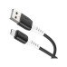 Дата кабель USB 2.0 AM to Micro 5P 1.0m 2.4A silicone X82 black HOCO (6931474768551) – HOCO (вид 1)