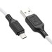 Дата кабель USB 2.0 AM to Micro 5P 1.0m Cool silicone X90 white HOCO (6931474788436) – HOCO (вид 2)