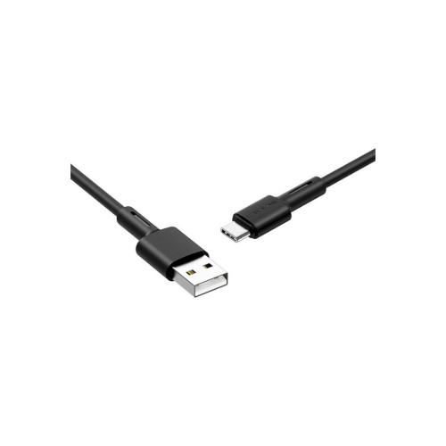 Дата кабель USB 2.0 AM to USB-C 1.0m 3A silicone BX31 black BOROFONE (6931474710390) – BOROFONE (вид 1)