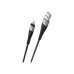 Дата кабель USB 2.0 AM to Lightning 1.0m 2.4A nylon BX32 black BOROFONE (6931474710413) – BOROFONE (вид 1)