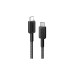 Дата кабель USB-C to USB-C 1.8m nylon 322 black Anker (A81F6G11) – Anker