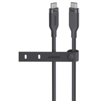 Дата кабель USB-C to USB-C 0.9m 240W 20Gbps 4K Video bio-nylon black Anker (A80N1H11)