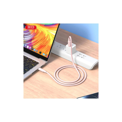 Дата кабель USB-C to USB-C 1.2m pink XO (NB-Q265B-CC.pink) – XO (вид 2)