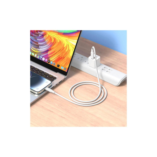 Дата кабель USB-C to USB-C 1.0m XO (NB-Q265B-CC.white) – XO (вид 1)