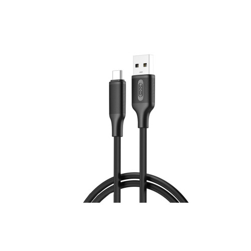 Дата кабель USB 2.0 AM to USB-C 1.0m black XO (NB265-AC.black) – XO