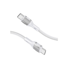 Дата кабель USB-C to USB-C 1.2m 60W PD FletchLink-CC grey Promate (fletchlink-cc.grey)