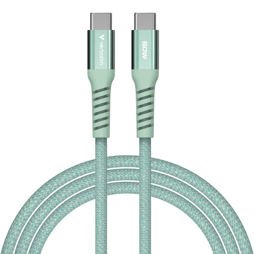 Дата кабель USB-C to USB-C 1.2m Magnetic 60W green Verbatim (31864) – Verbatim (вид 1)