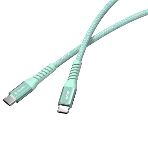 Дата кабель USB-C to USB-C 1.2m Magnetic 60W green Verbatim (31864) – Verbatim (вид 2)