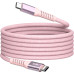 Дата кабель USB-C to USB-C 1.2m Magnetic 60W pink Verbatim (31853) – Verbatim