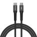 Дата кабель USB-C to USB-C 1.2m Magnetic 60W black Verbatim (31859) – Verbatim (вид 1)